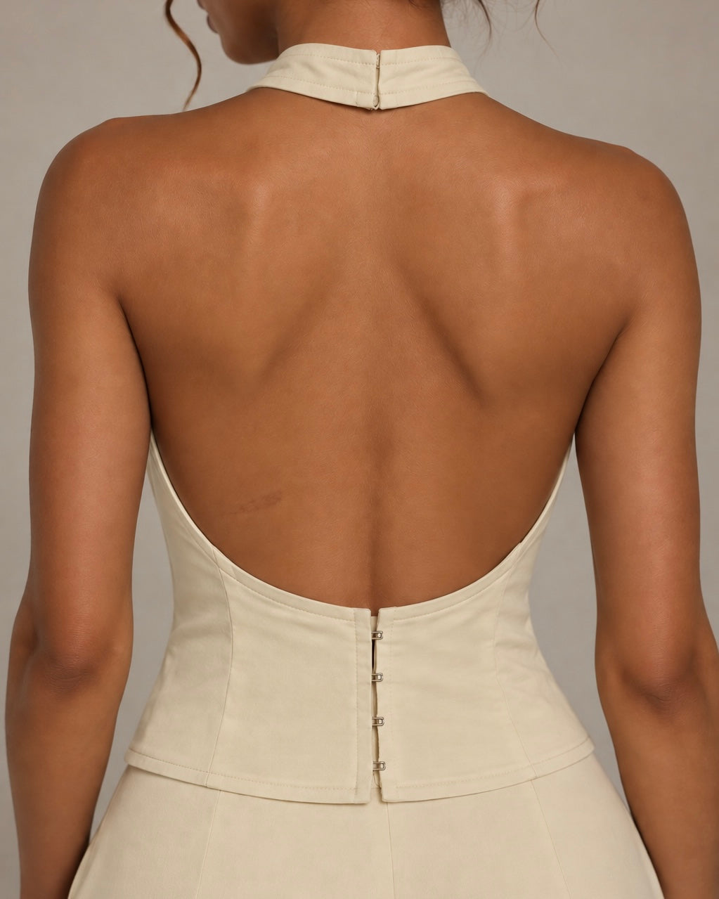 The Orchid Top - Ivory